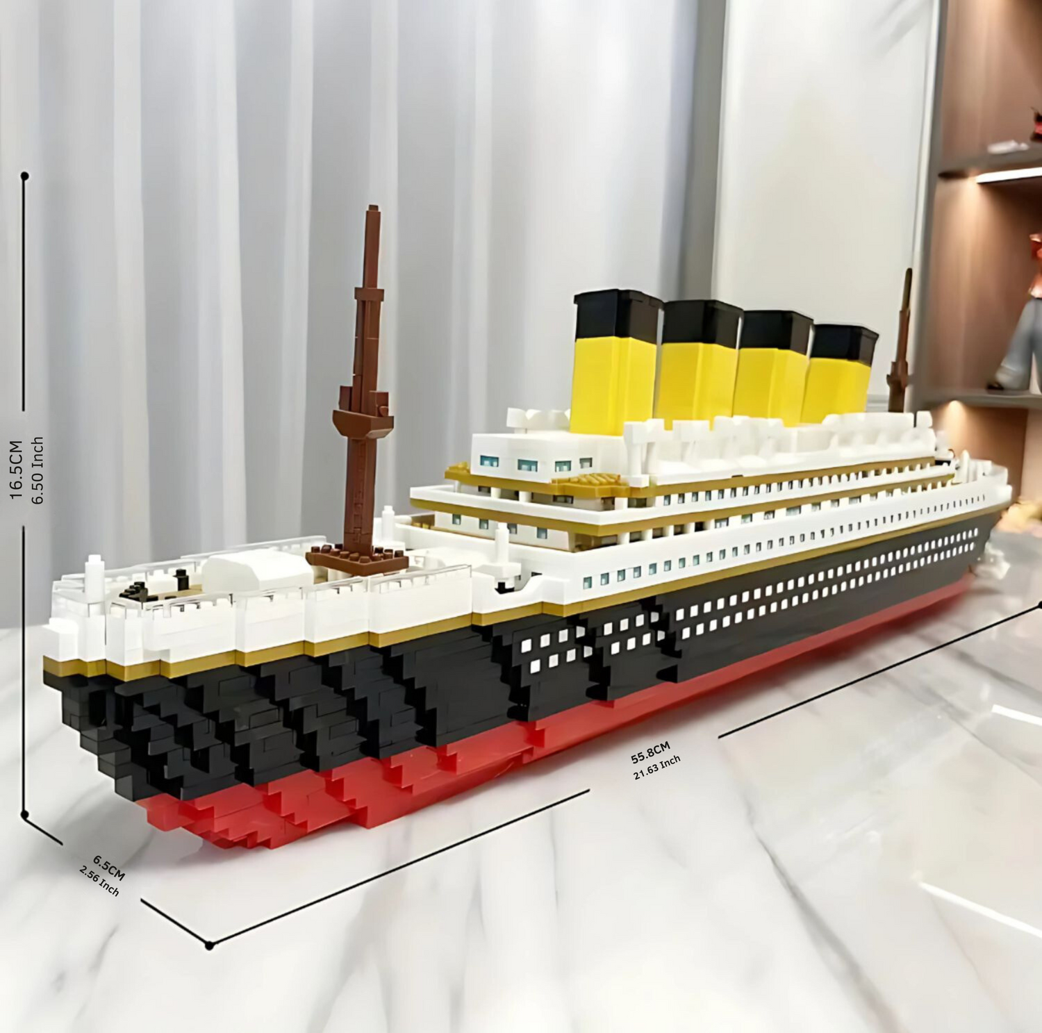 Serenosole™ ShipCraft Titanic Construction Kit | Create an iconic ship with your own hands