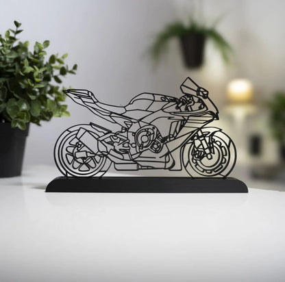 Serenosole™ MotoVibe Motorcycle Figure | Sleek, high-quality piece that’ll make any biker’s heart race | Perfect Bike Figurine 2024