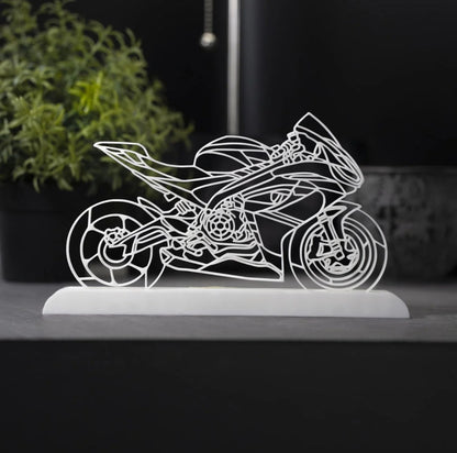 Serenosole™ MotoVibe Motorcycle Figure | Sleek, high-quality piece that’ll make any biker’s heart race | Perfect Bike Figurine 2024