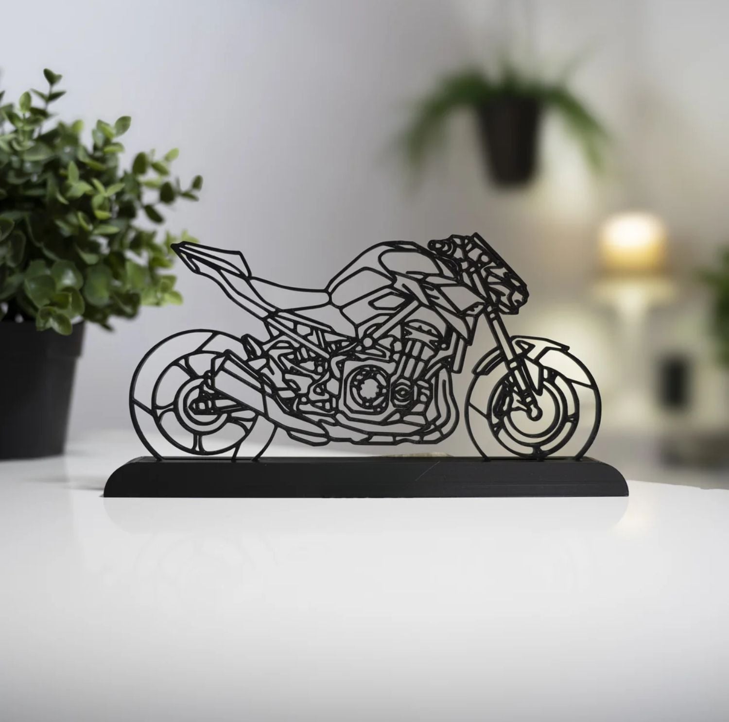 Serenosole™ MotoVibe Motorcycle Figure | Sleek, high-quality piece that’ll make any biker’s heart race | Perfect Bike Figurine 2024